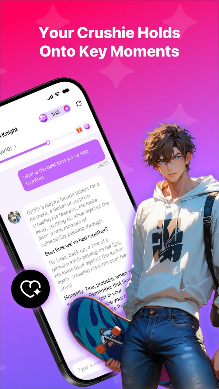 Crushie Al: Romance AI Chat screenshot 4
