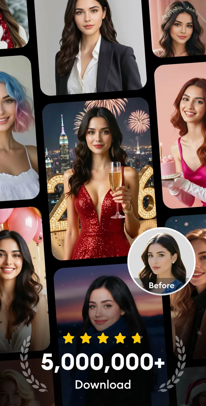 AI Photo Studio: Editor Pro screenshot 1