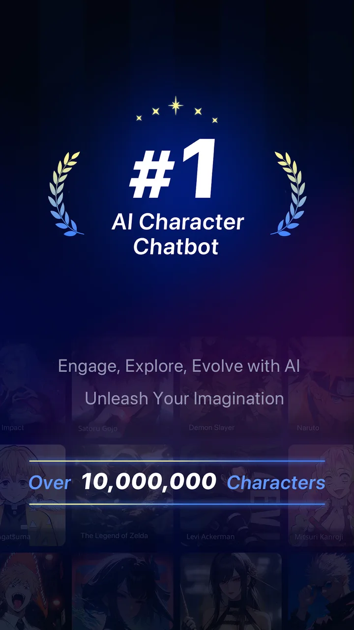 PolyBuzz: Chat with AI Friends screenshot 1