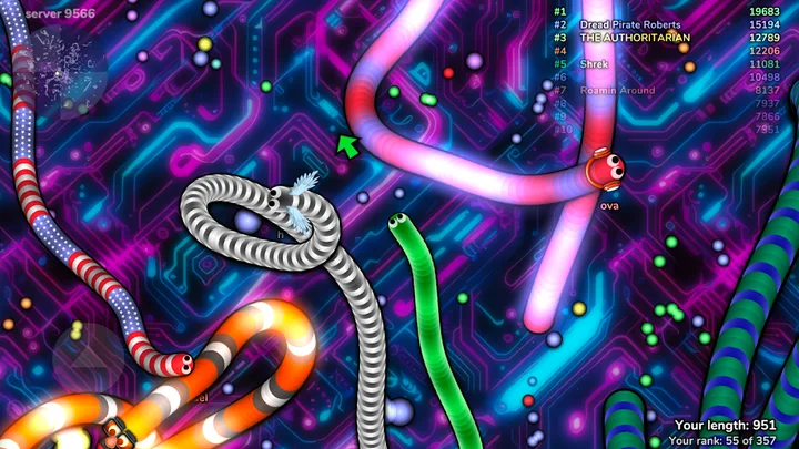 slither.io screenshot 3