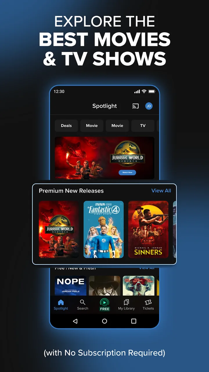 Fandango: Movies & Series screenshot 1