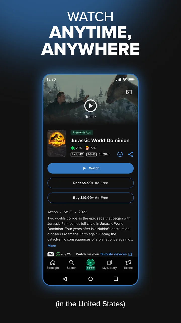 Fandango: Movies & Series screenshot 3