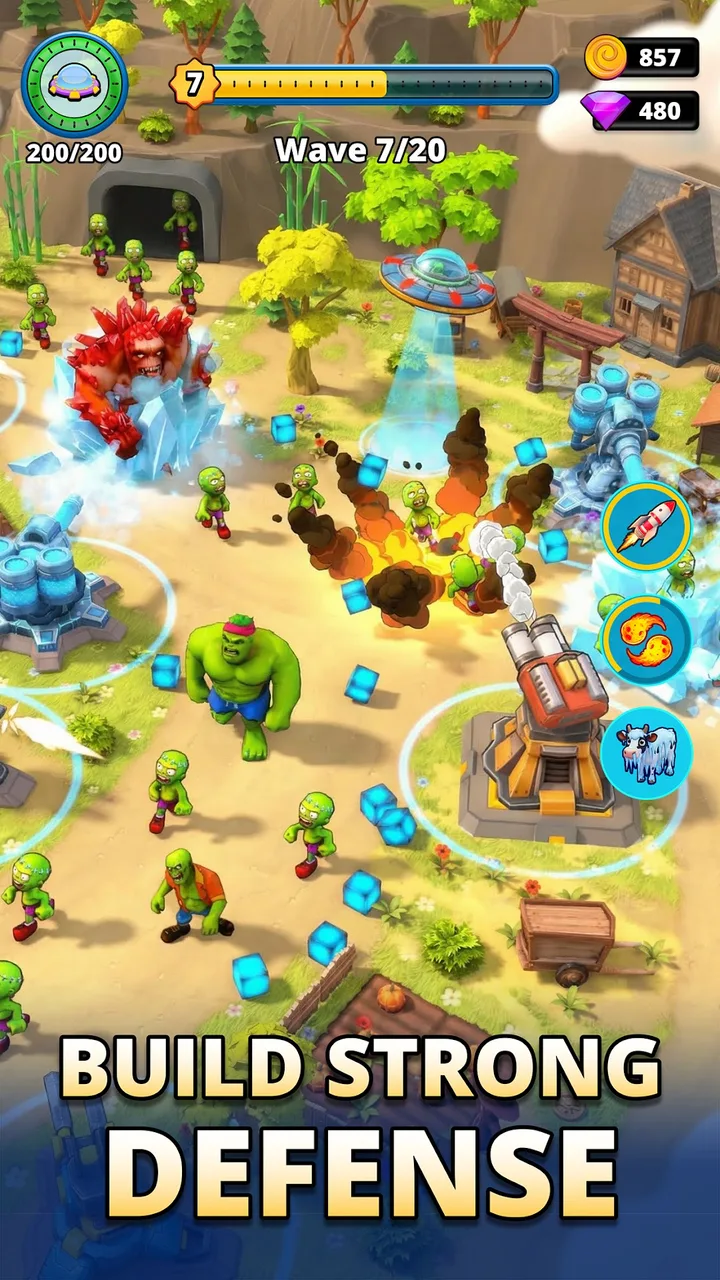 Aliens vs Zombies: Invasion screenshot 2