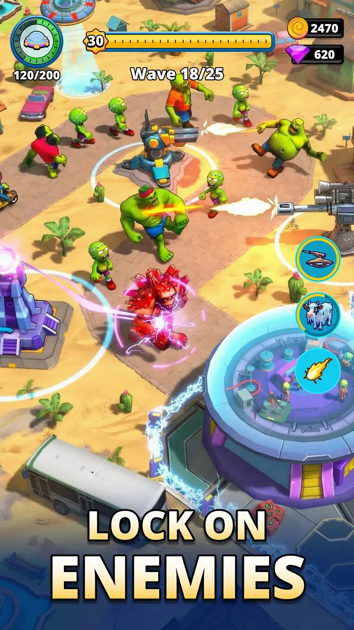 Aliens vs Zombies: Invasion screenshot 4