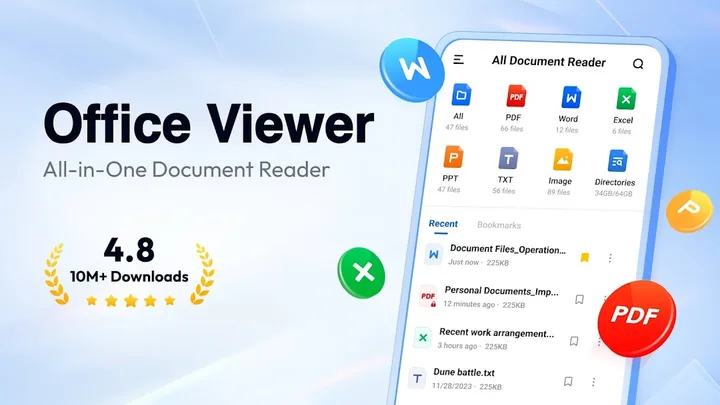 Document Reader & PDF Editor screenshot 1