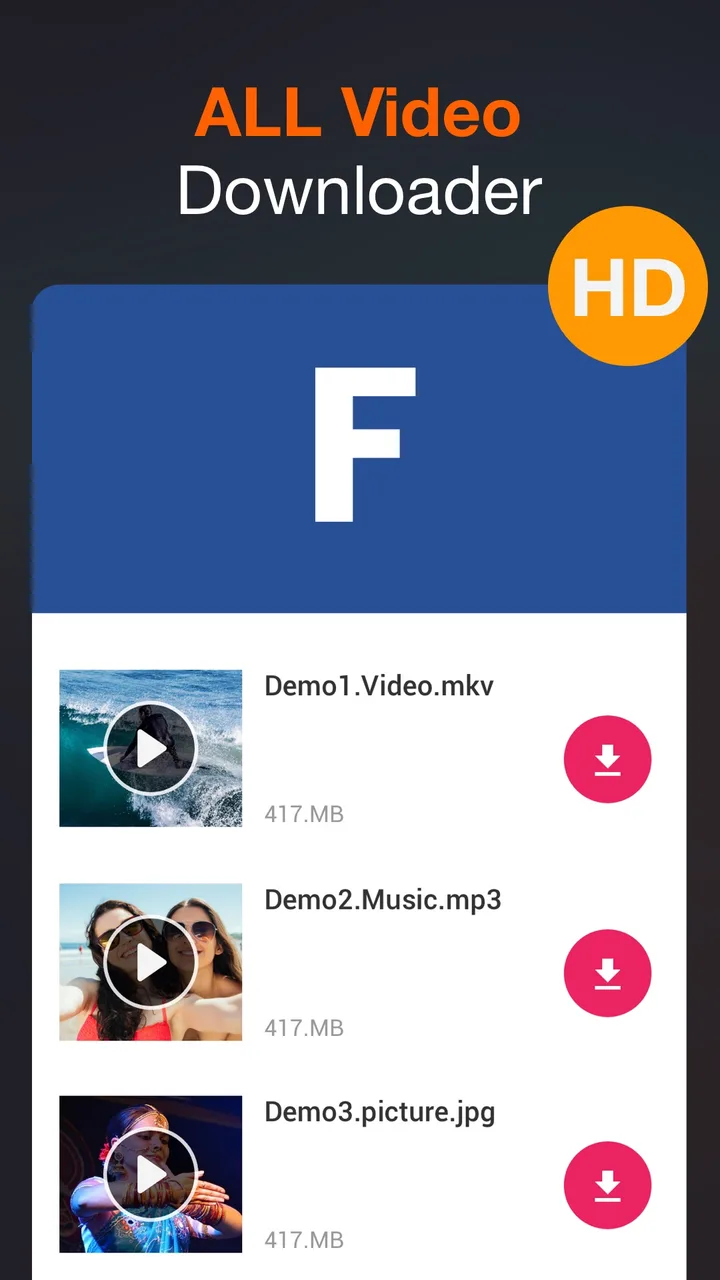 All Video Downloader screenshot 1