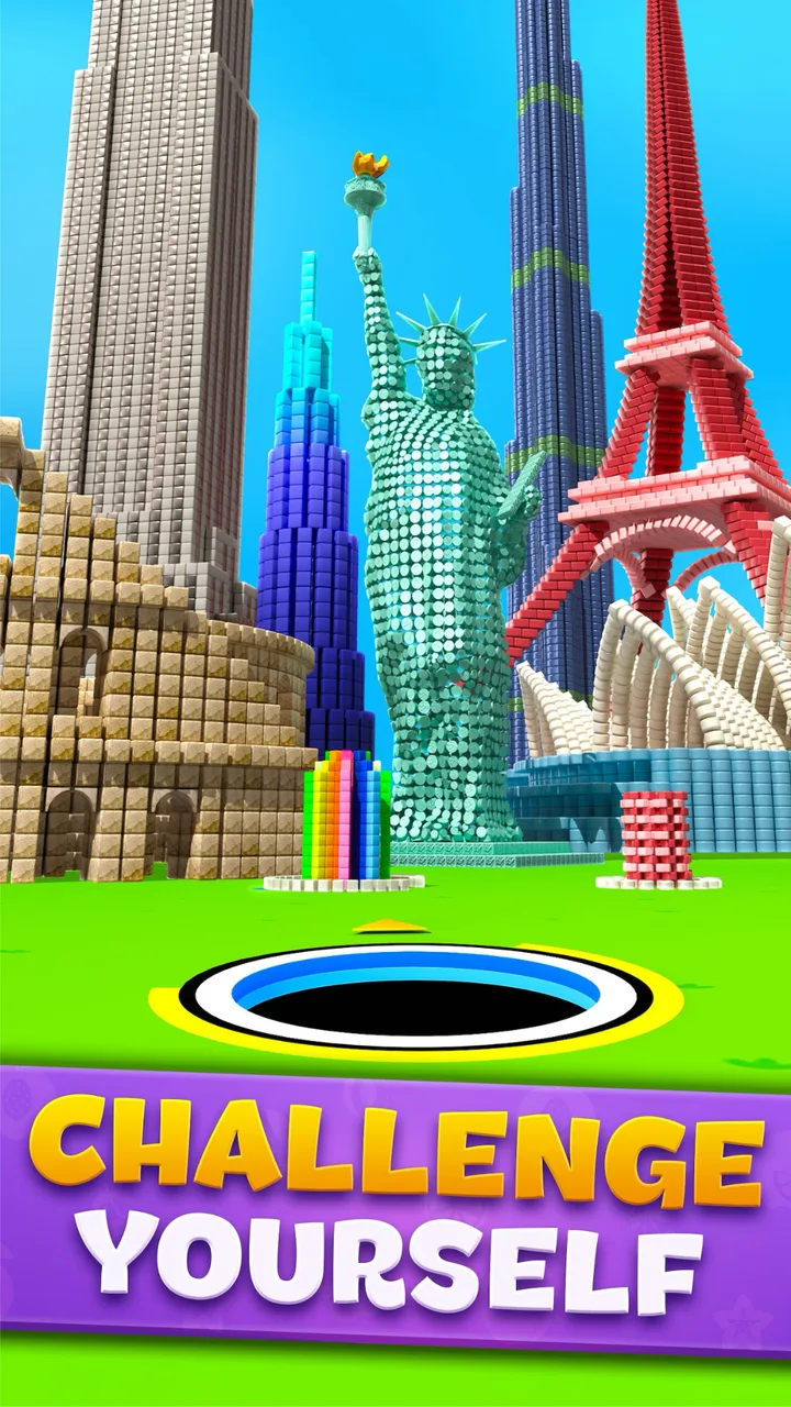 HoleCraft - Black Hole 3D Game screenshot 3