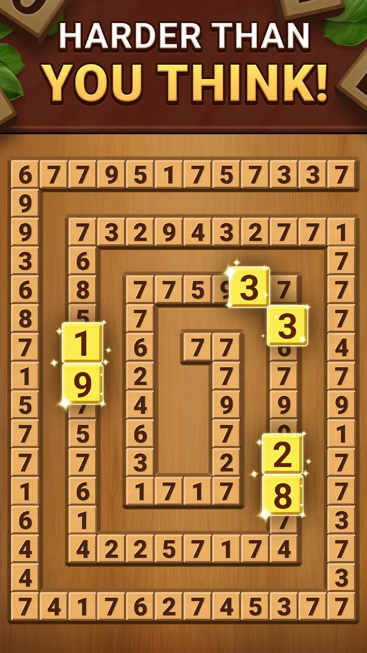 Woodber - Classic Number Game screenshot 2