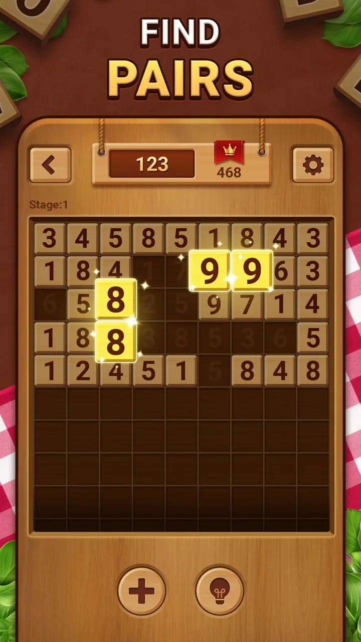 Woodber - Classic Number Game screenshot 3