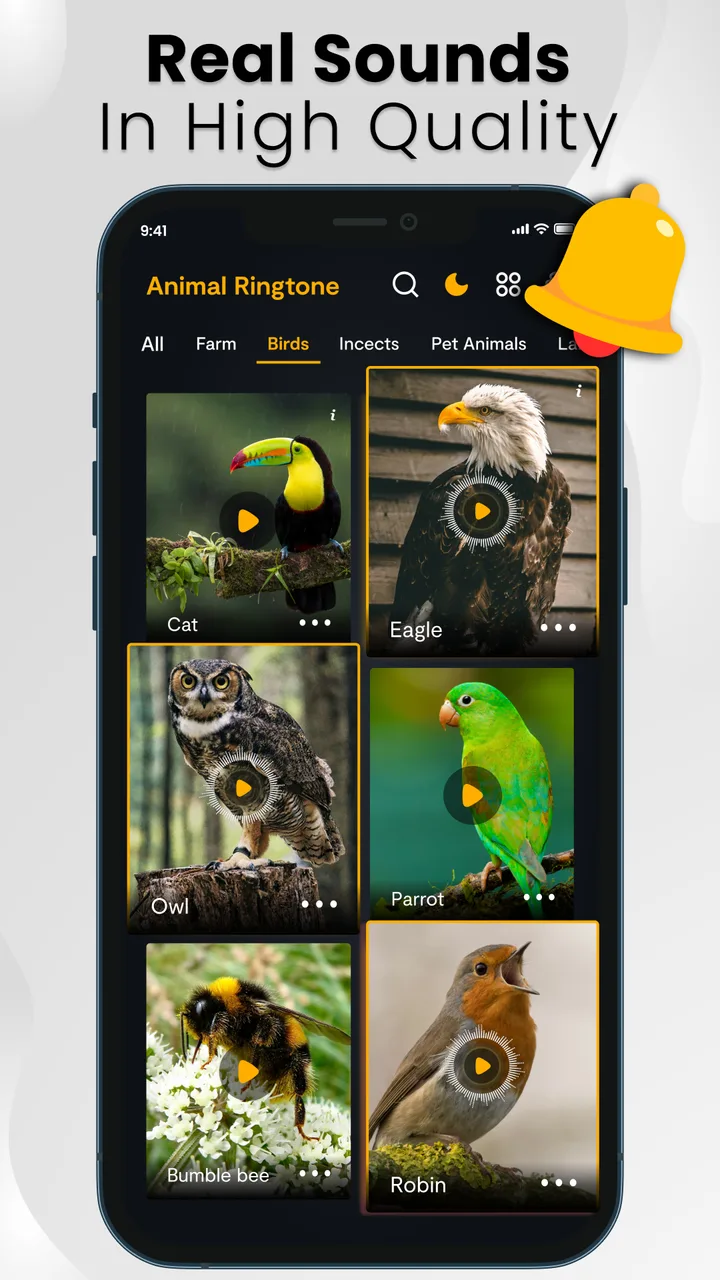 Animal sounds & wallpaper screenshot 2
