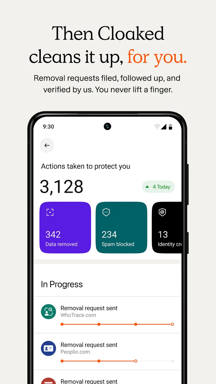 Cloaked: Protect your privacy screenshot 3