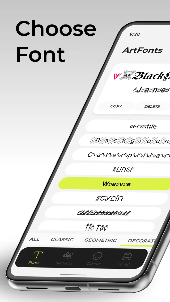 ArtFonts: Stylish Text screenshot 3