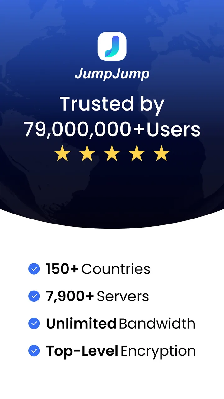 JumpJumpVPN: Fast & Secure screenshot 1