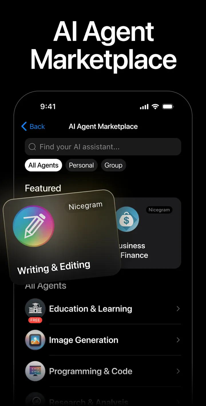 Nicegram: AI x Dual Telegram screenshot 4