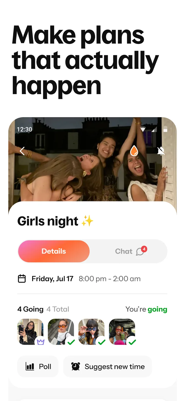 Howbout: shared calendar screenshot 3