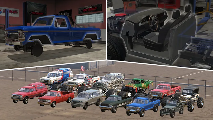 Trucks Off Road screenshot 3