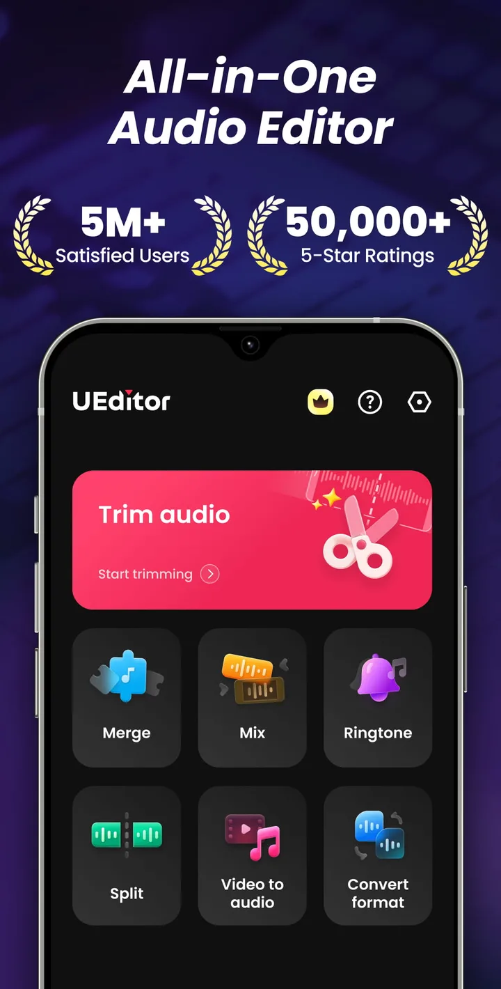 Audio Editor, MP3 Cutter screenshot 1