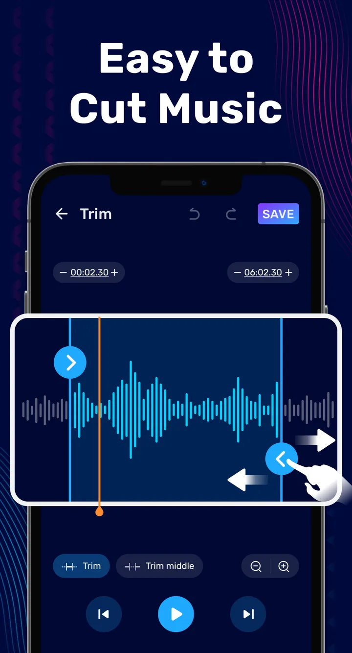 Audio Editor & Music Editor screenshot 1