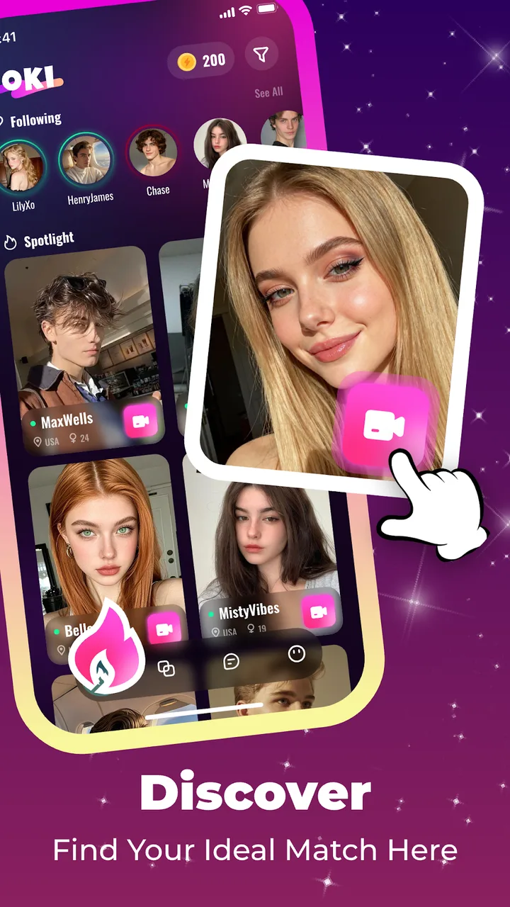 Toki-Casual Connect & Chat screenshot 2