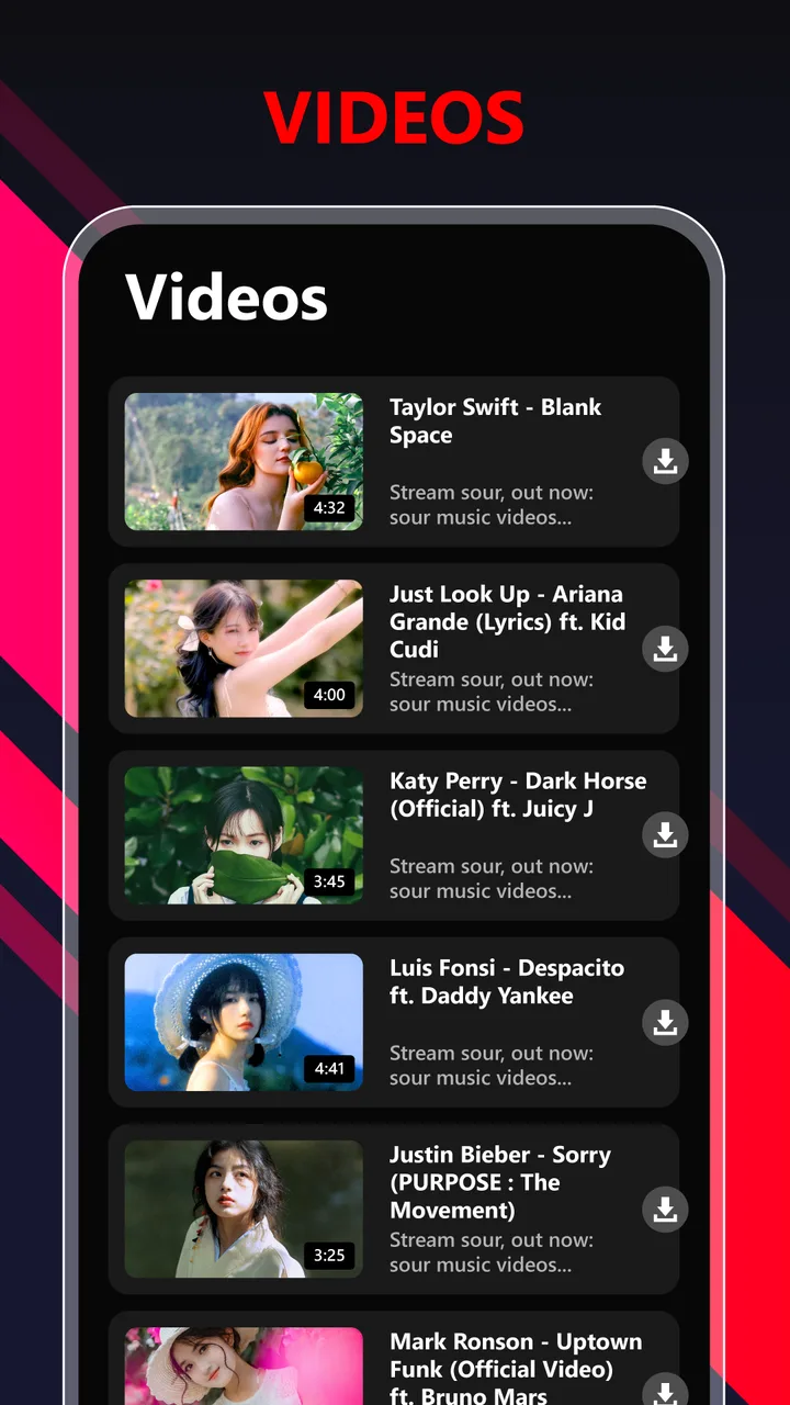 Tube Video Downloader screenshot 1