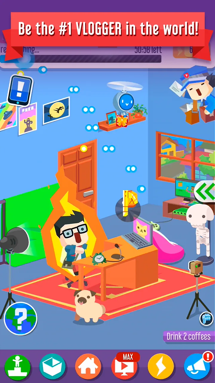 Vlogger Go Viral: Tuber Life screenshot 4