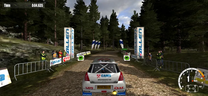 Rush Rally 3 Demo screenshot 1