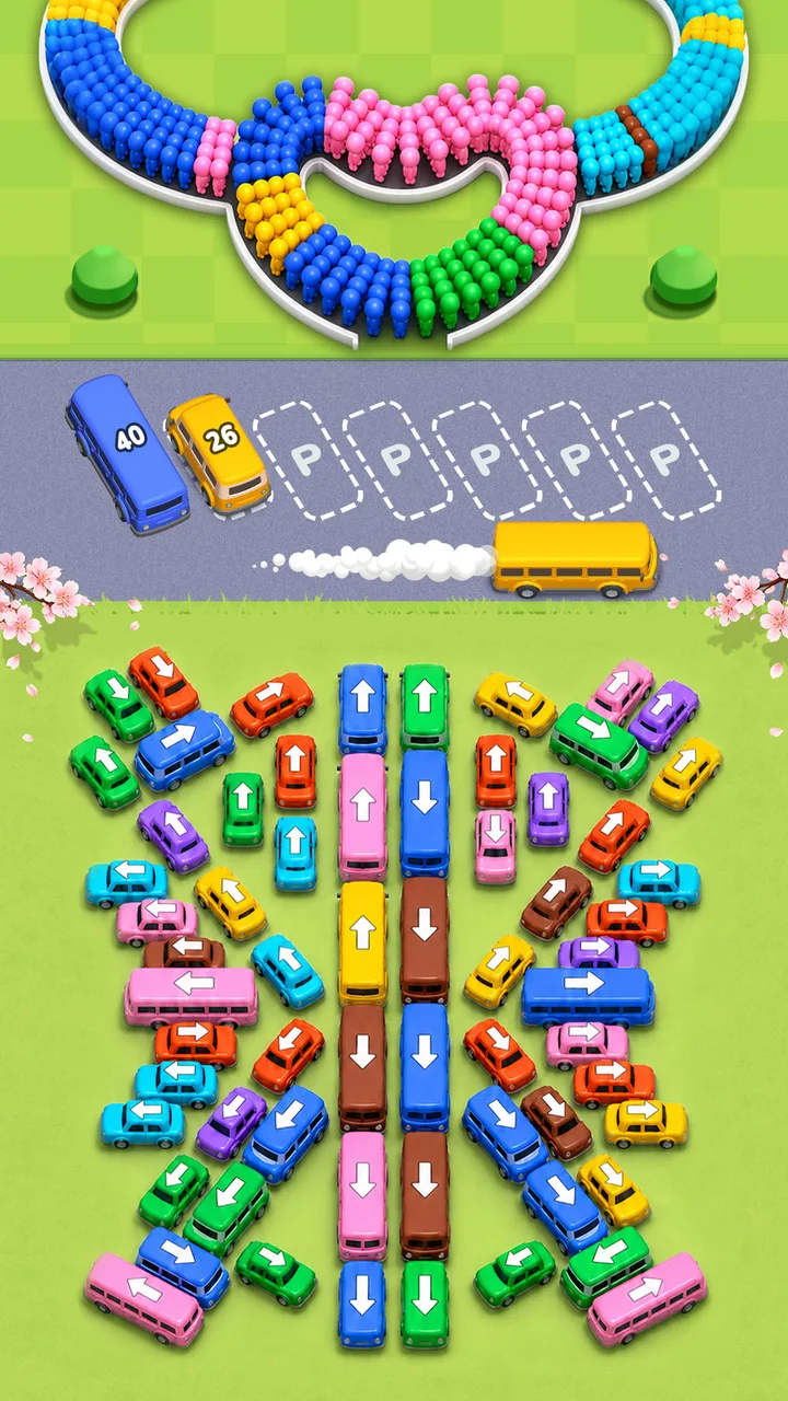 Bus Crowd - Traffic Jam screenshot 1