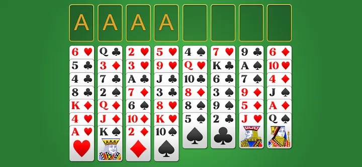 FreeCell Solitaire screenshot 1