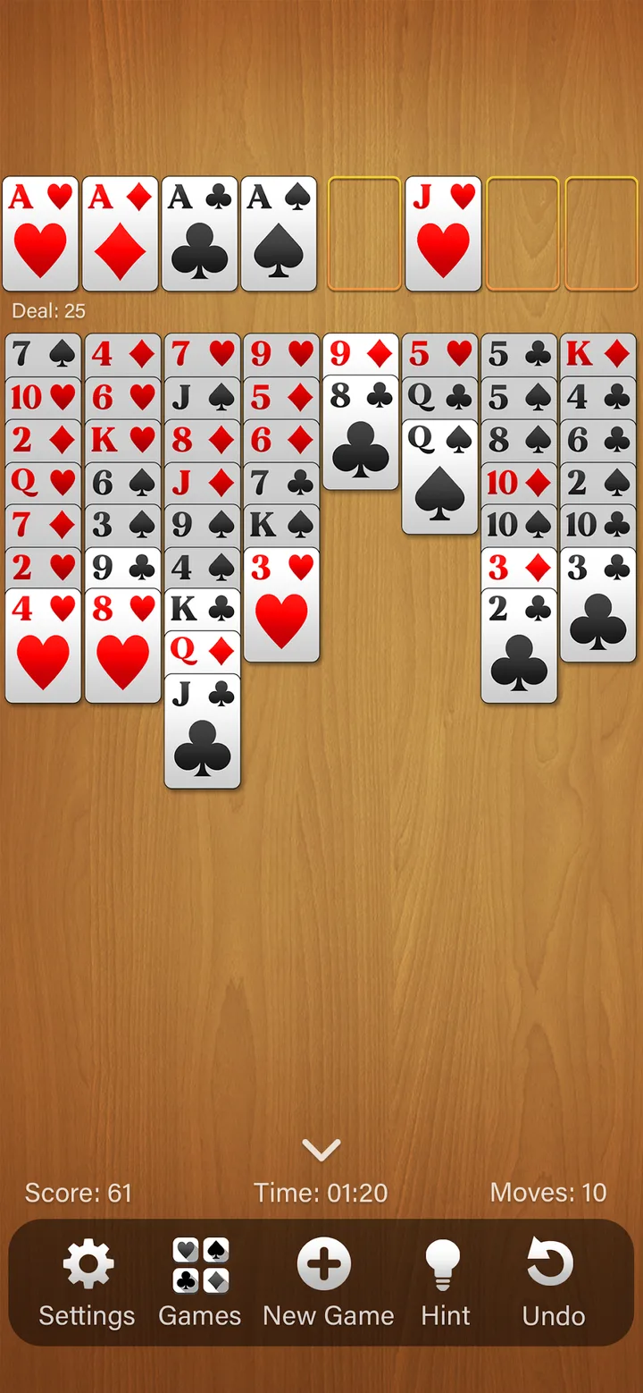 FreeCell Solitaire screenshot 3