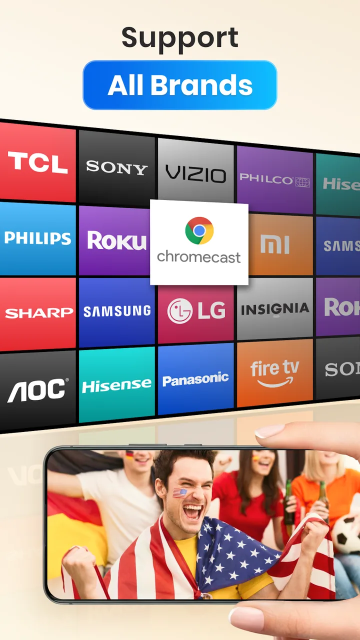 Cast to TV, Chromecast & Roku screenshot 2