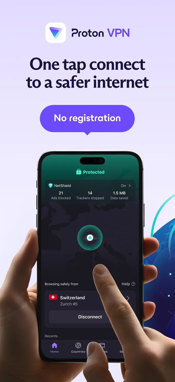Proton VPN: Fast & Secure VPN screenshot 1