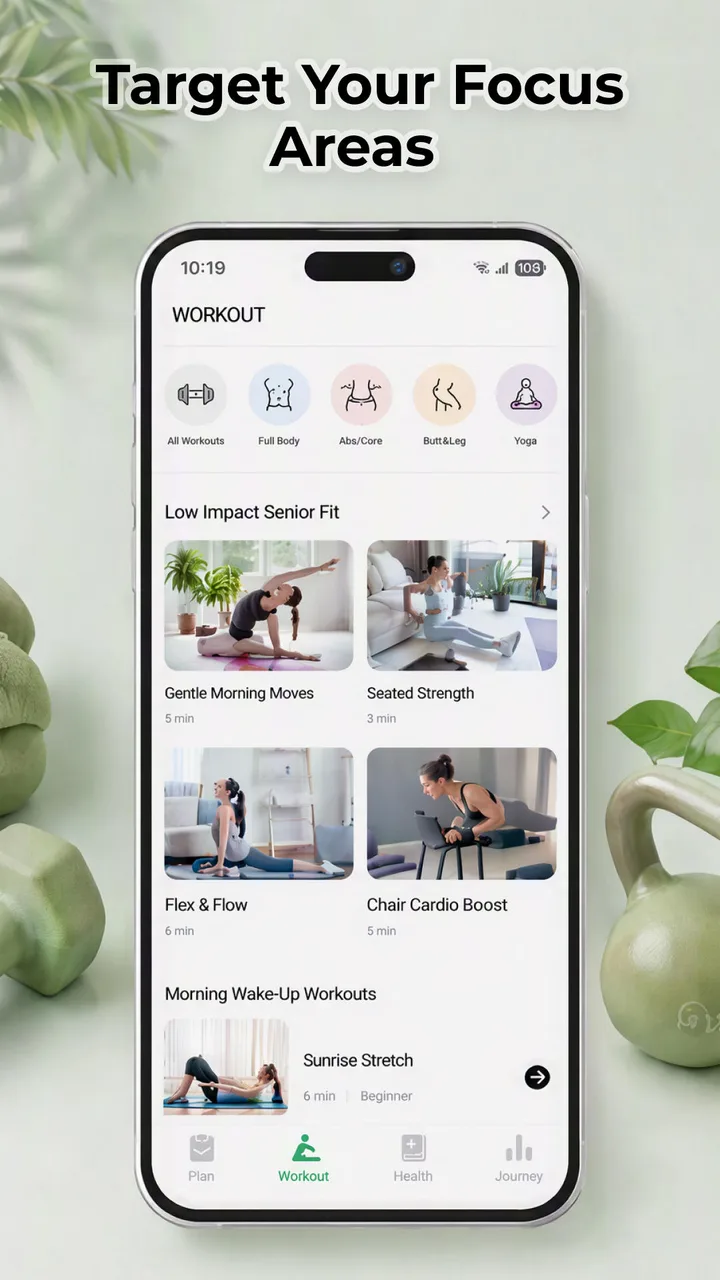 Chair Workout at Home screenshot 2