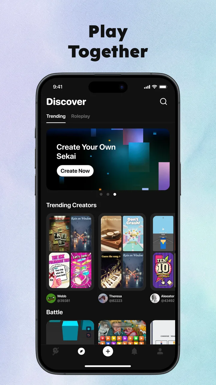 Sekai: Create · Remix · Play screenshot 4