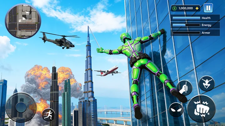 Flying Warrior: City Legends screenshot 2