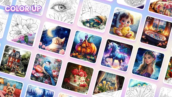 Color Up - Color By Number screenshot 1