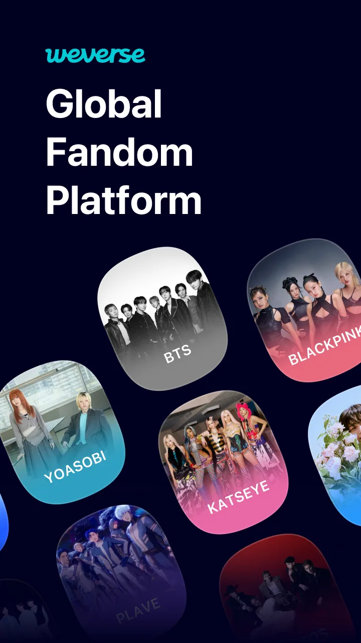 Weverse: Connect with Artists screenshot 1