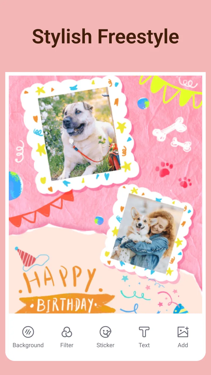 Photo Collage - Pic Grid Maker screenshot 2