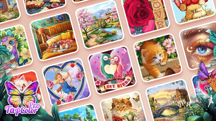 Tap Color Pro: Color By Number screenshot 3