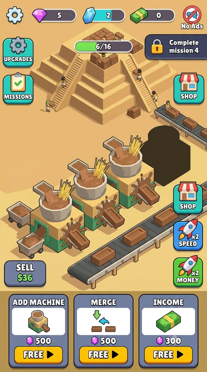 Block Cutter Pyramid screenshot 3
