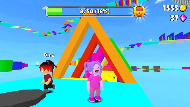 Obby Parkour: Runner Game screenshot 1