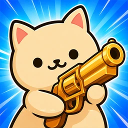 Idle Cat Gunner: Shooter RPG icon