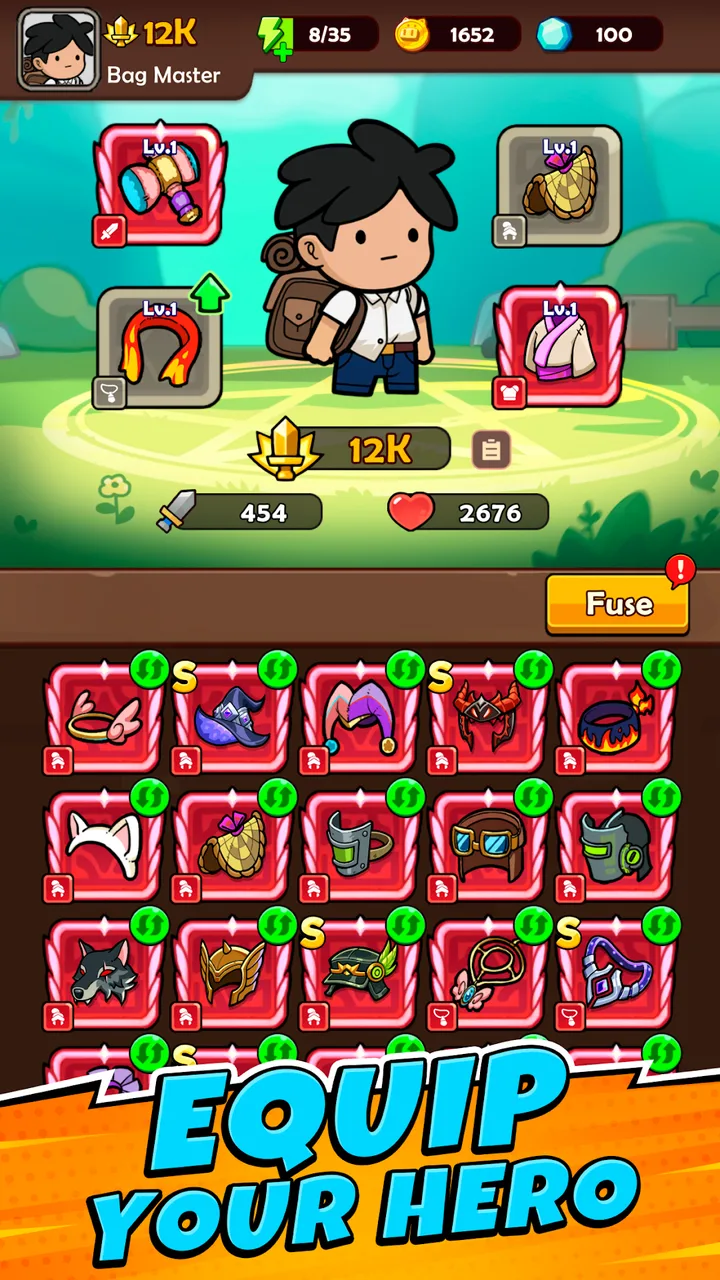 BagMaster Isekai – Bag Battle screenshot 2