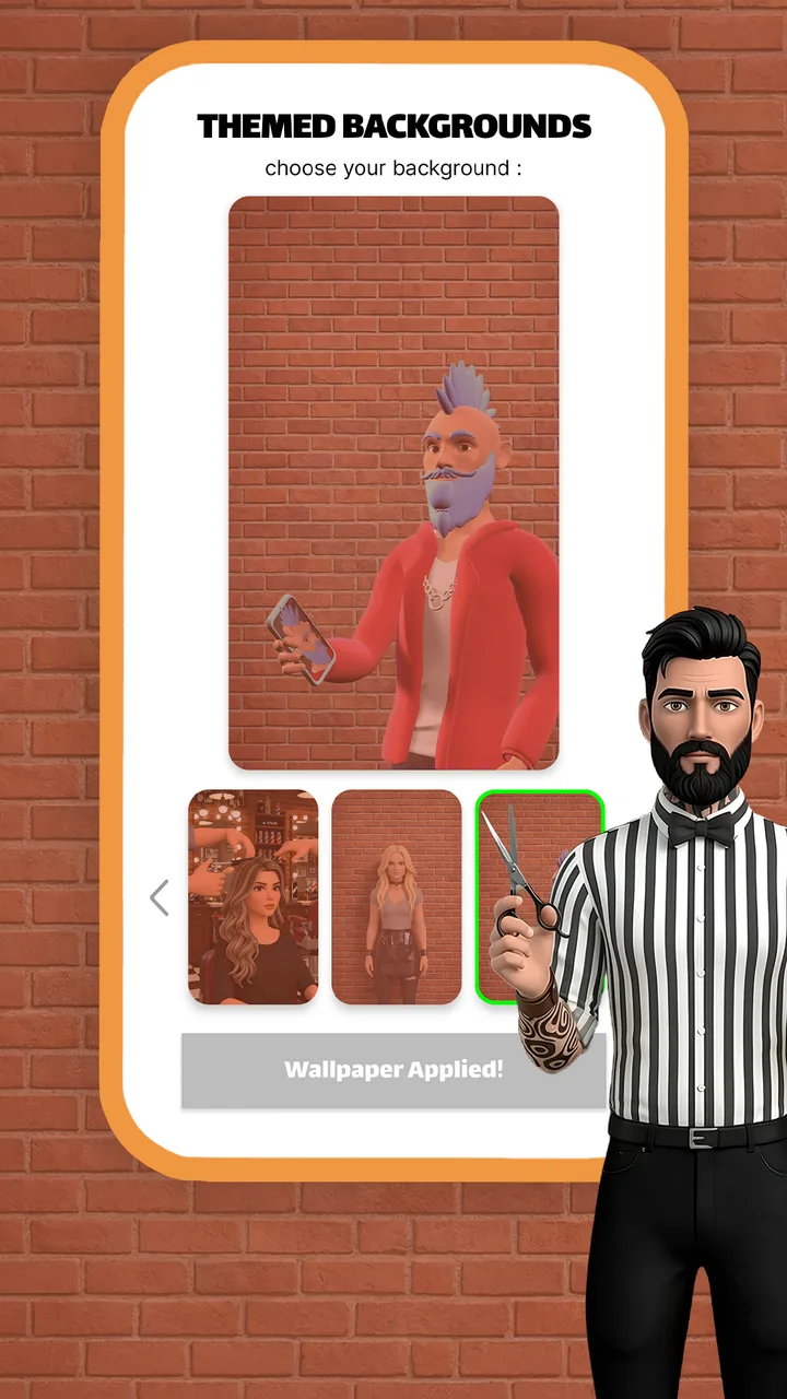 Barber Salon Launcher screenshot 2