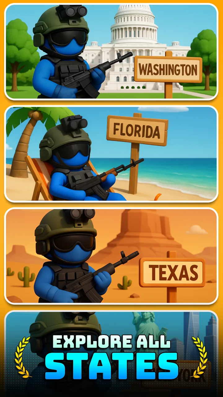 Fight For America: Country War screenshot 3