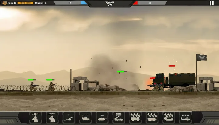 Warzone Commander screenshot 1