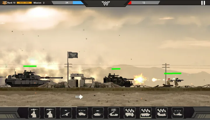 Warzone Commander screenshot 3