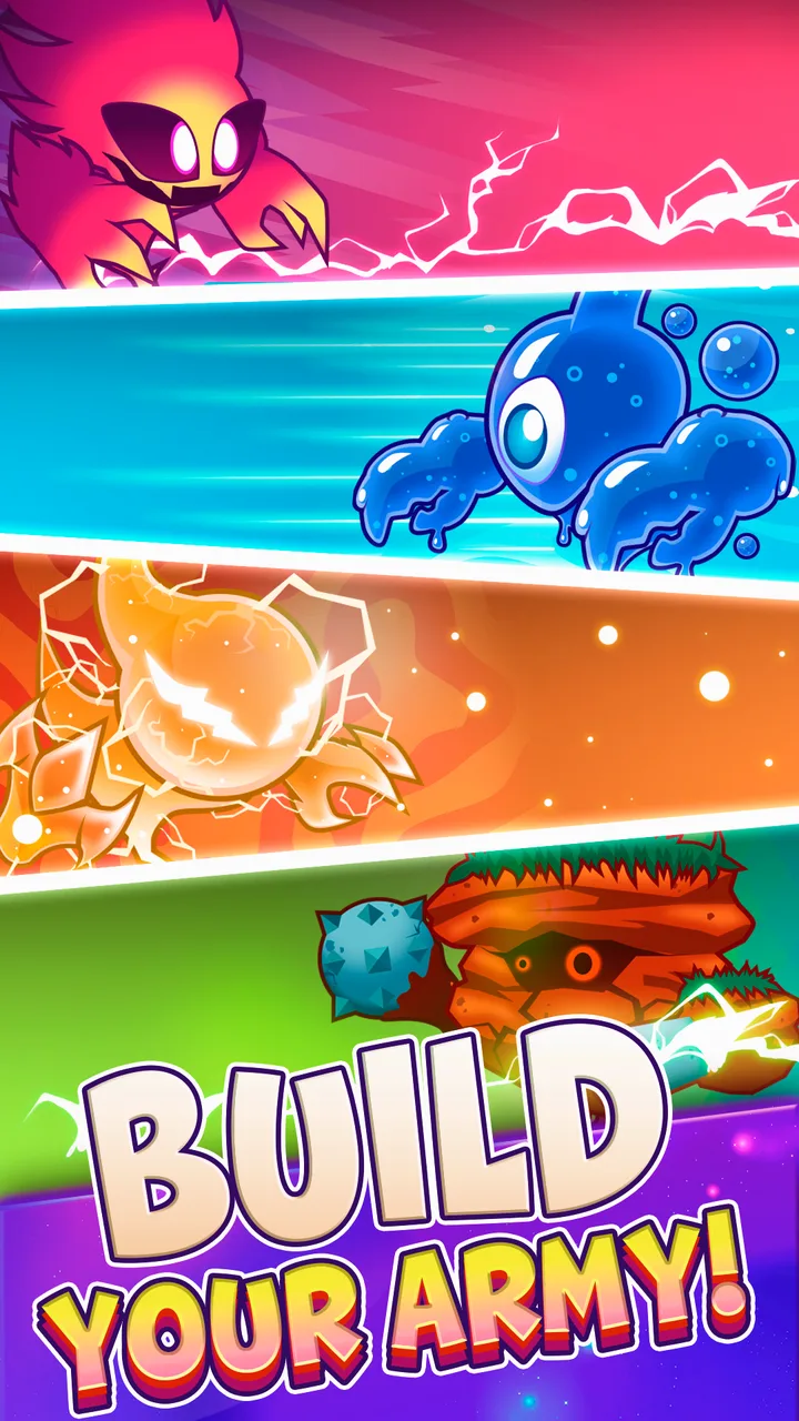 Elemental Monsters: Merge screenshot 1