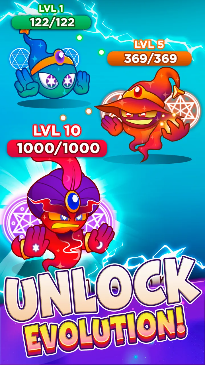 Elemental Monsters: Merge screenshot 2