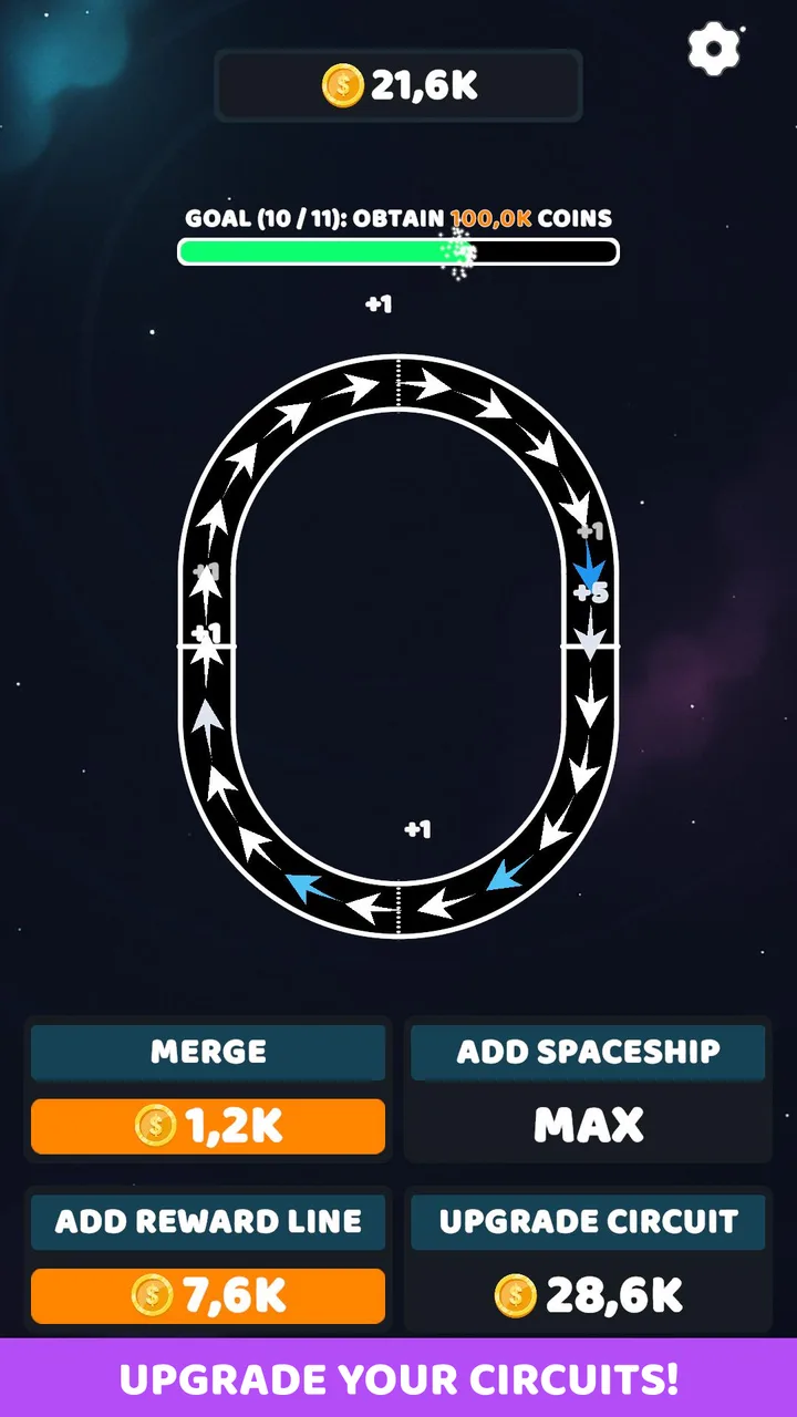 Galactic Merge Idle screenshot 3