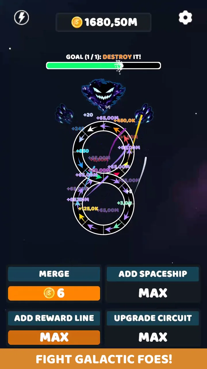 Galactic Merge Idle screenshot 4
